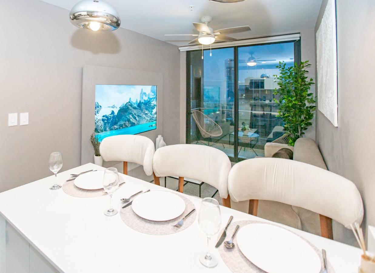 Exclusivo Apartamento Piso 23, Sky Garden Apartment San Jose  Luaran gambar